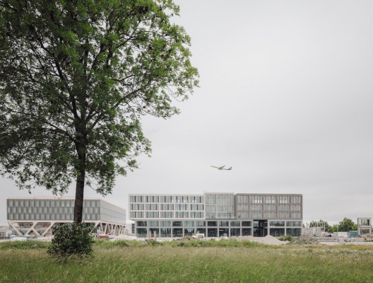 Die ersten Gebäude des LabCampus (Foto: Aldo Amoretti)