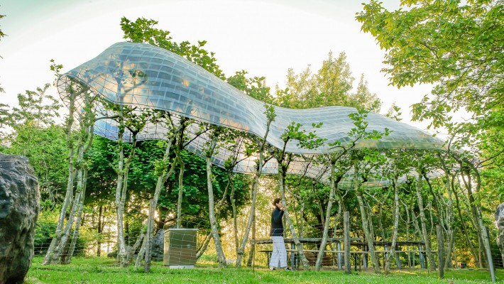 Arbor Kitchen, Neue Kunst am Ried, Deutschland, 2022 © TUM, Foto: Kristina Pujkilovic